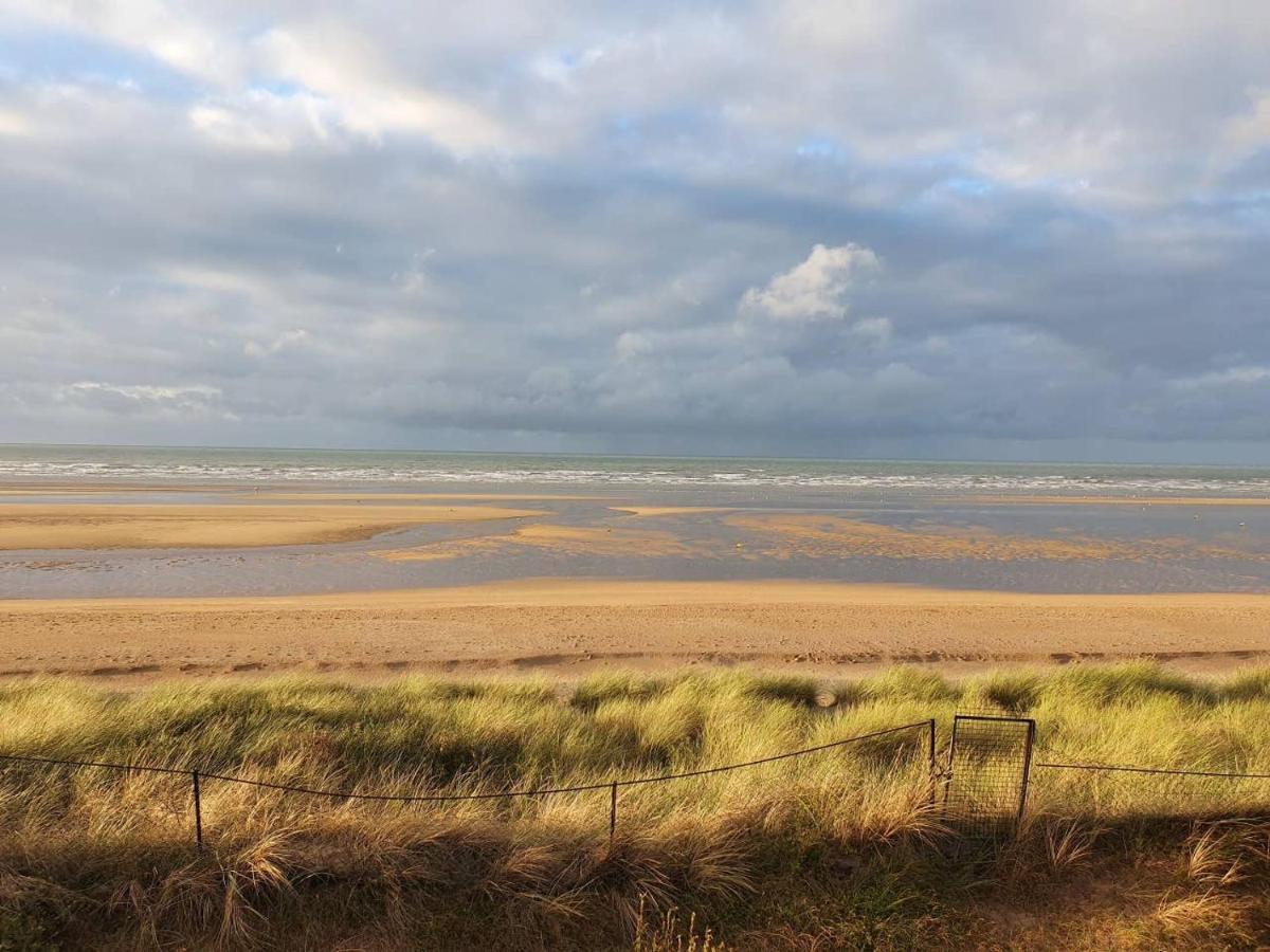 Beau Front De Mer Cosy Acces Direct Plage St Aubin Sur Mer Bernières-sur-Mer Exteriör bild